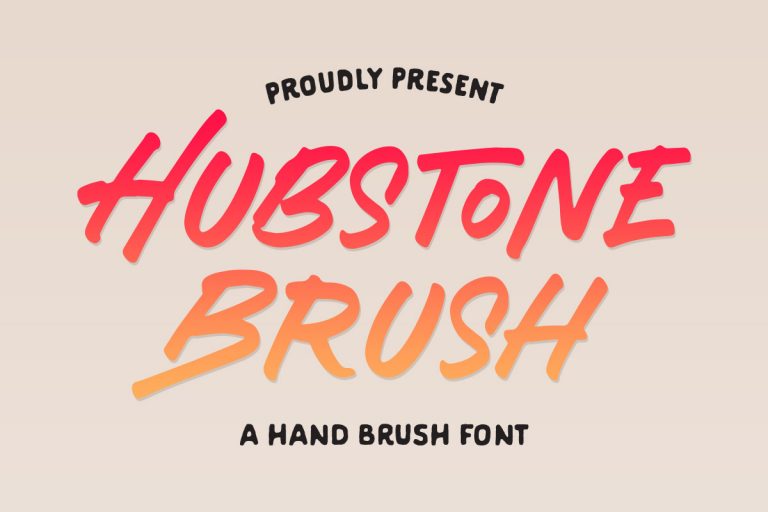 Hubstone Brush - Letterhend Studio
